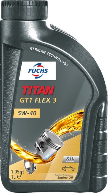 Aceite de motor Fuchs Titan GT1 Flex 3 5W40 (1 lt)
